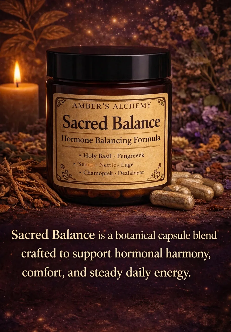 Sacred Balance Capsules — Amber's Alchemy Apothecary